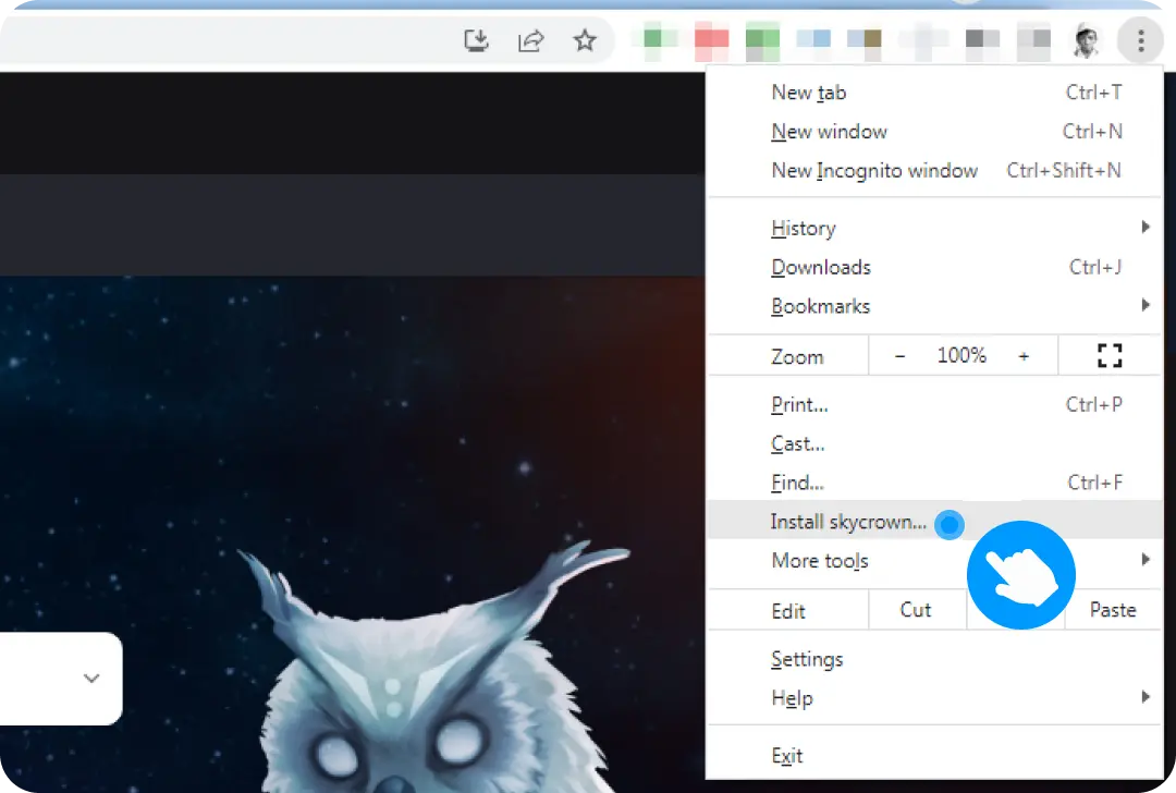 Istruzioni Pwa Windows Chrome